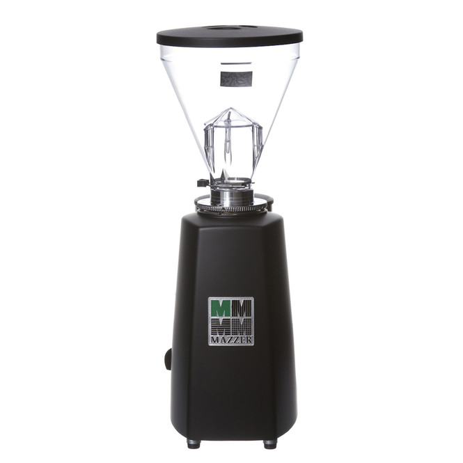 Mazzer Super Jolly Espresso Grinder in Black Back