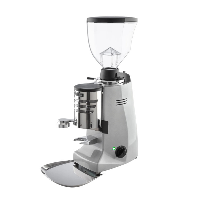 Mazzer Major V Automatic Flat Burr Espresso Grinder (Silver)