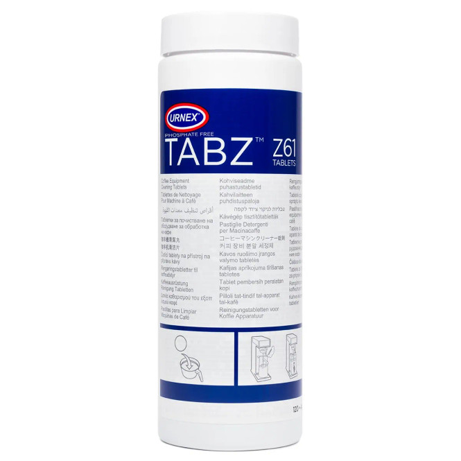 Urnex Tabz Z61 Equipment Cleaner - 2 Liter Tablets