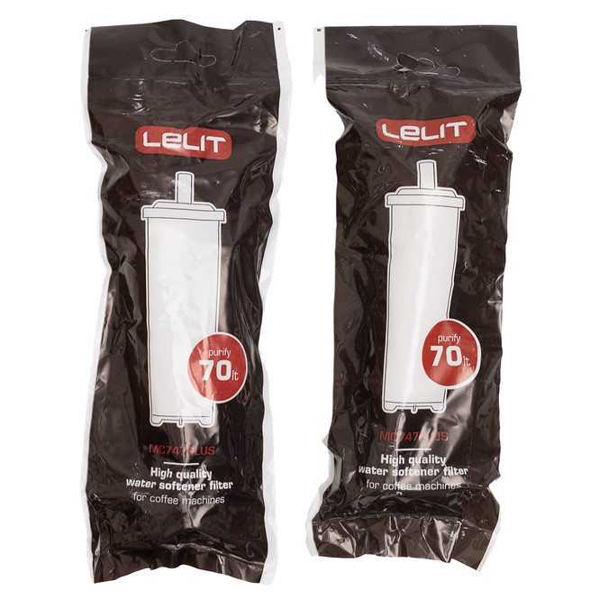 Lelit MC747 Plus In-Tank Water Softener / Particle Filter (70L) in packaging