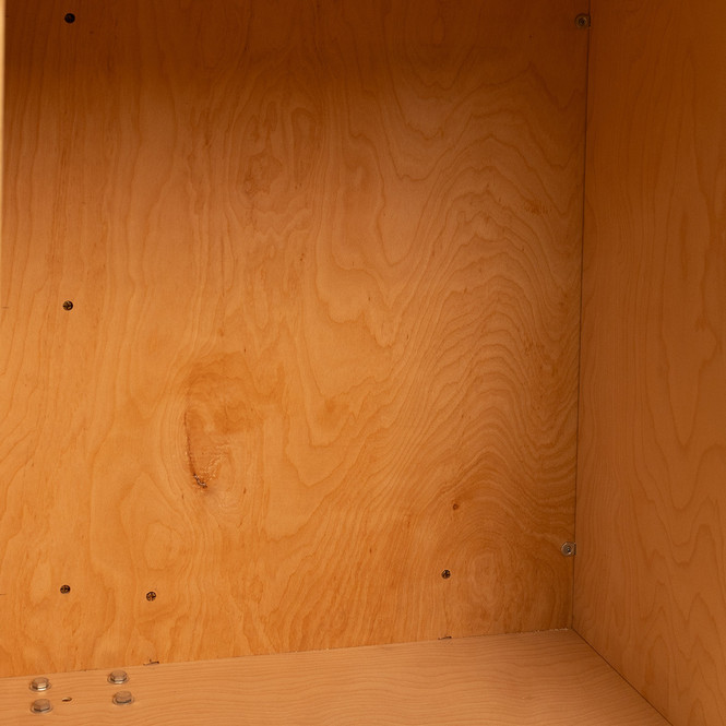 The Essential Coffee Cart (cabinet, up close)