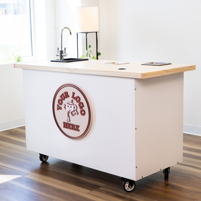 The Kickstart Coffee Cart (Right Side View)
