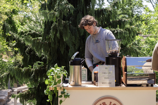 The Kickstart Coffee Cart (White, In Coffee Service)