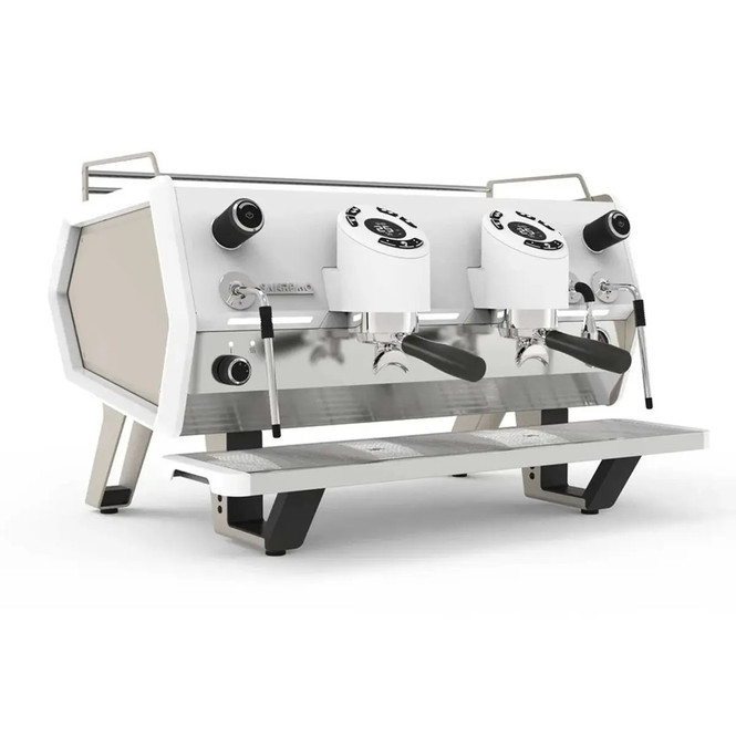 San Remo D8 Pro Commercial Espresso Machine (2 Group, Champagne)