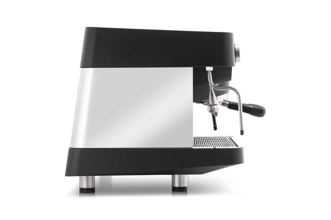 Nuova Aurelia XT Volumetric Espresso Machine with C-Automation and E-Milk (side profile)