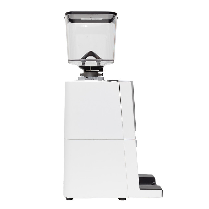 Markibar Izaga W Grind-by-Weight Espresso Grinder (white, right side)