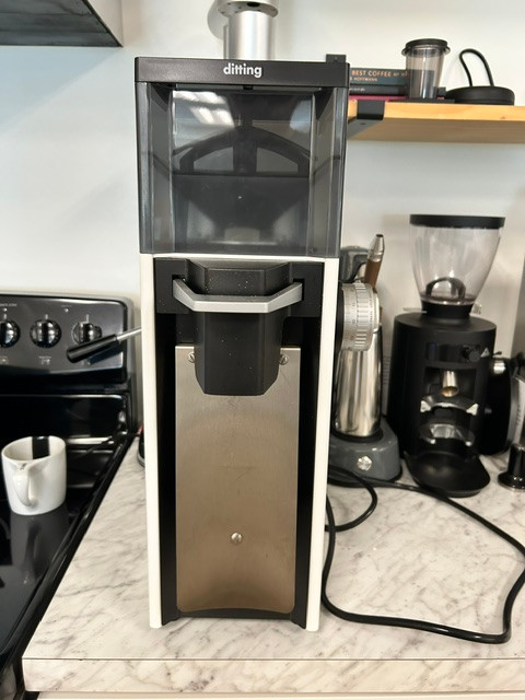 USED - GOOD | Ditting 807 Retail Coffee Grinder (White)