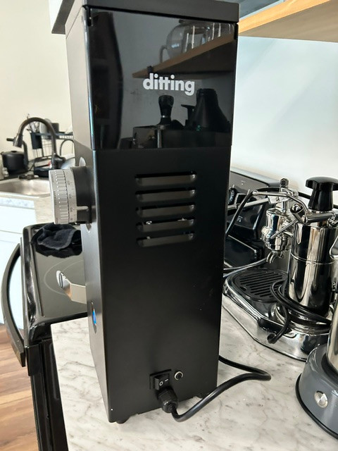 USED - GOOD | Ditting 807 Filter Coffee Grinder w/ Lab Sweet Burrs (Black)