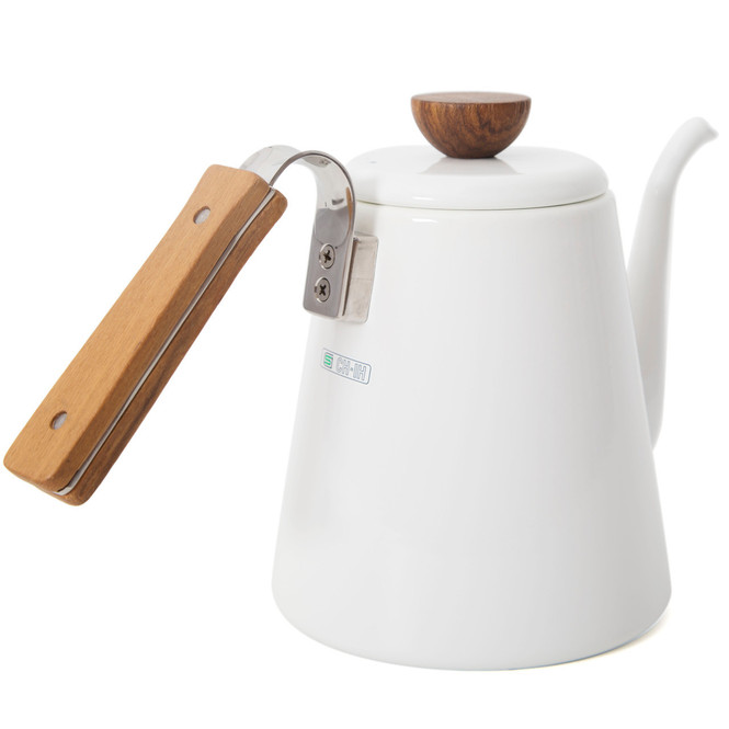 Hario Bona Enamel Pouring Kettle 800 mL Back