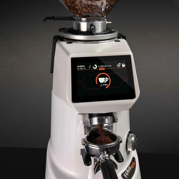 Fiorenzato F64 EVO PRO SENSE Grind-by-Weight Espresso Grinder (matte white)