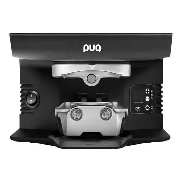PUQpress M6 Automatic Tamper for Mazzer Kony S/SG, Victoria Arduino MY75, MY85 (black)