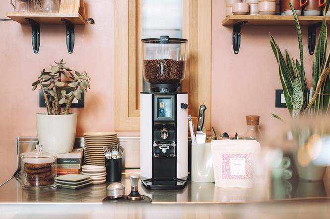Anfim Alba Espresso Grinder (white)