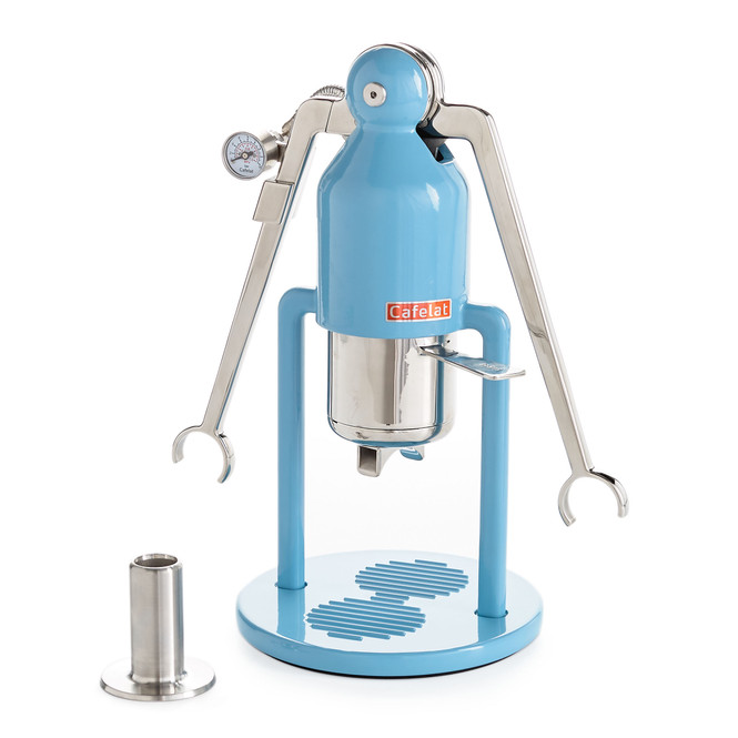 Cafelat Robot Barista Manual Lever Espresso Maker - Blue