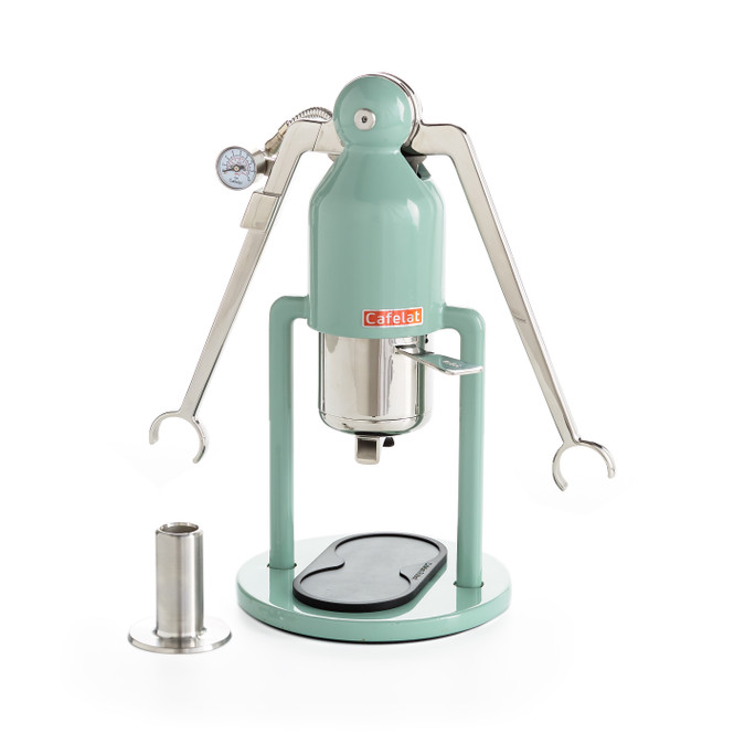 Cafelat Robot Barista Manual Lever Espresso Maker - Retro Green