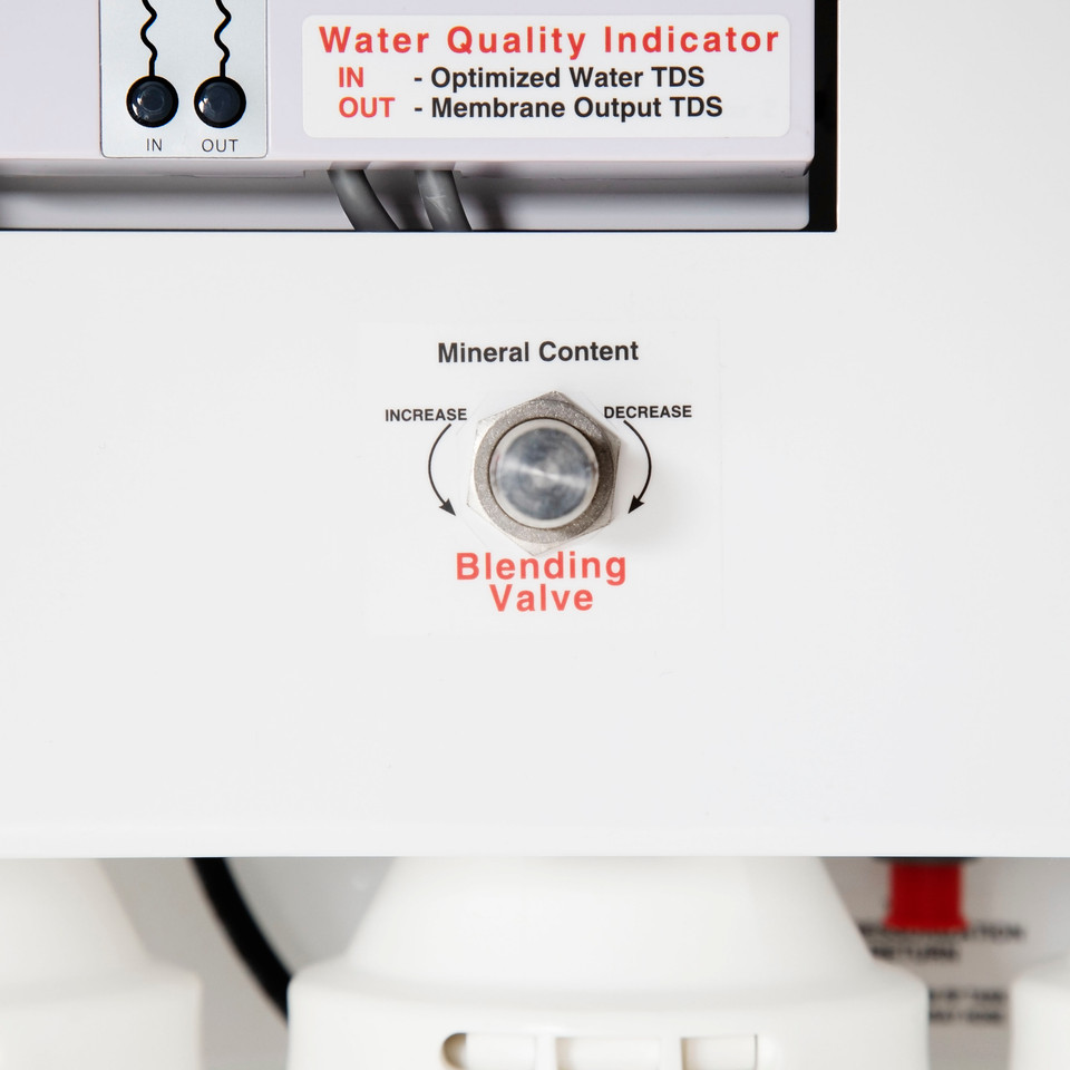 OptiPure BWS350 Reverse Osmosis Water Treatment System with Mineral Addition for Coffee and Espresso
