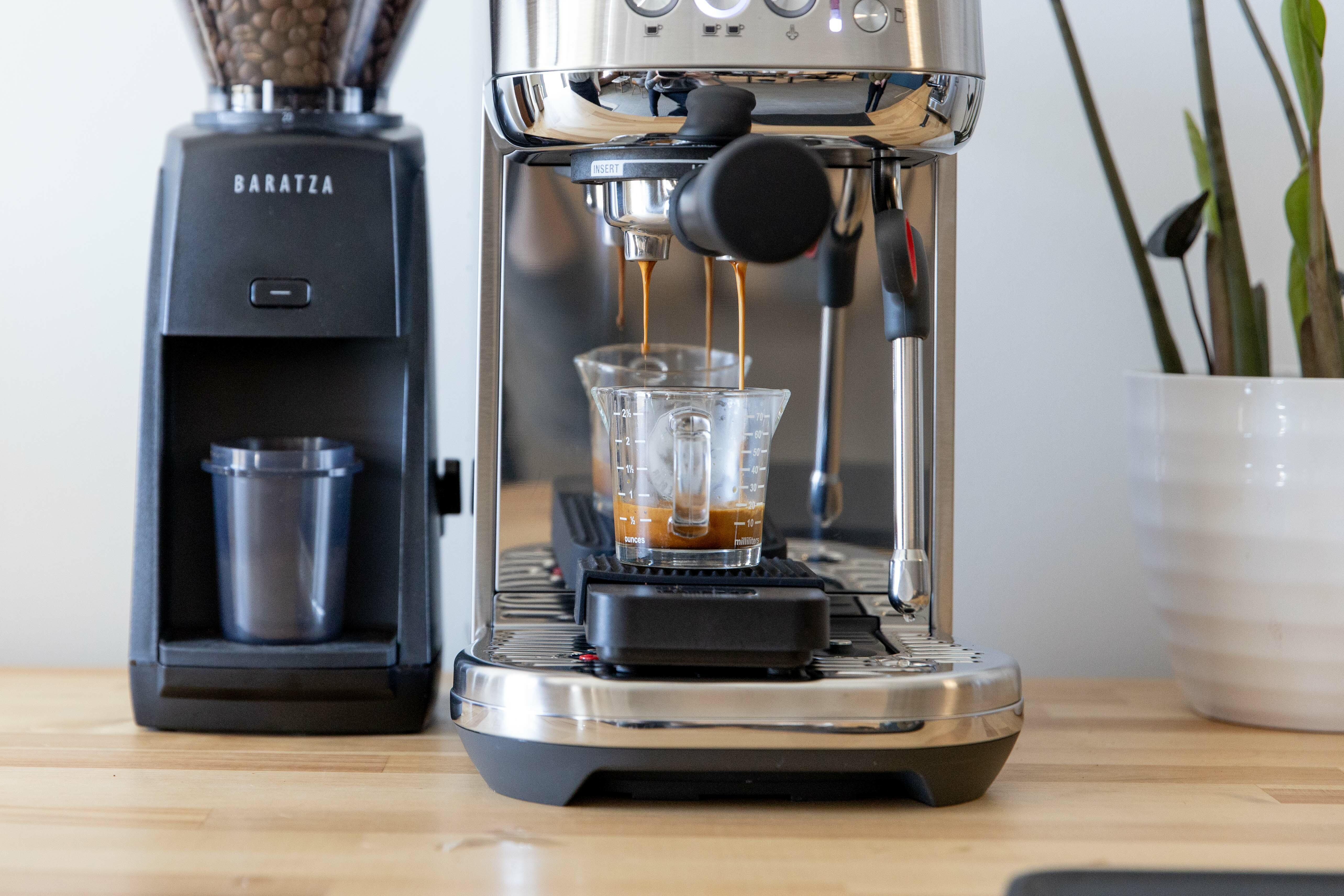 Breville Bambino Plus Brewing Espresso