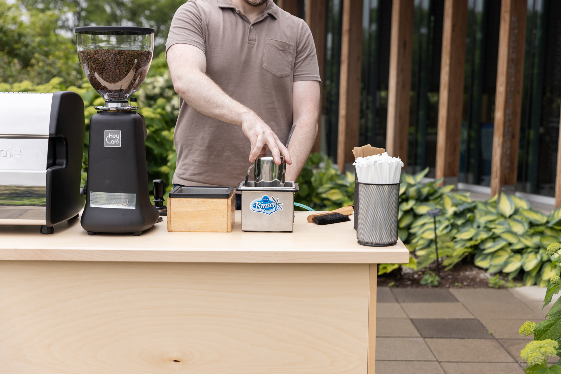 affordable coffee bar for small business