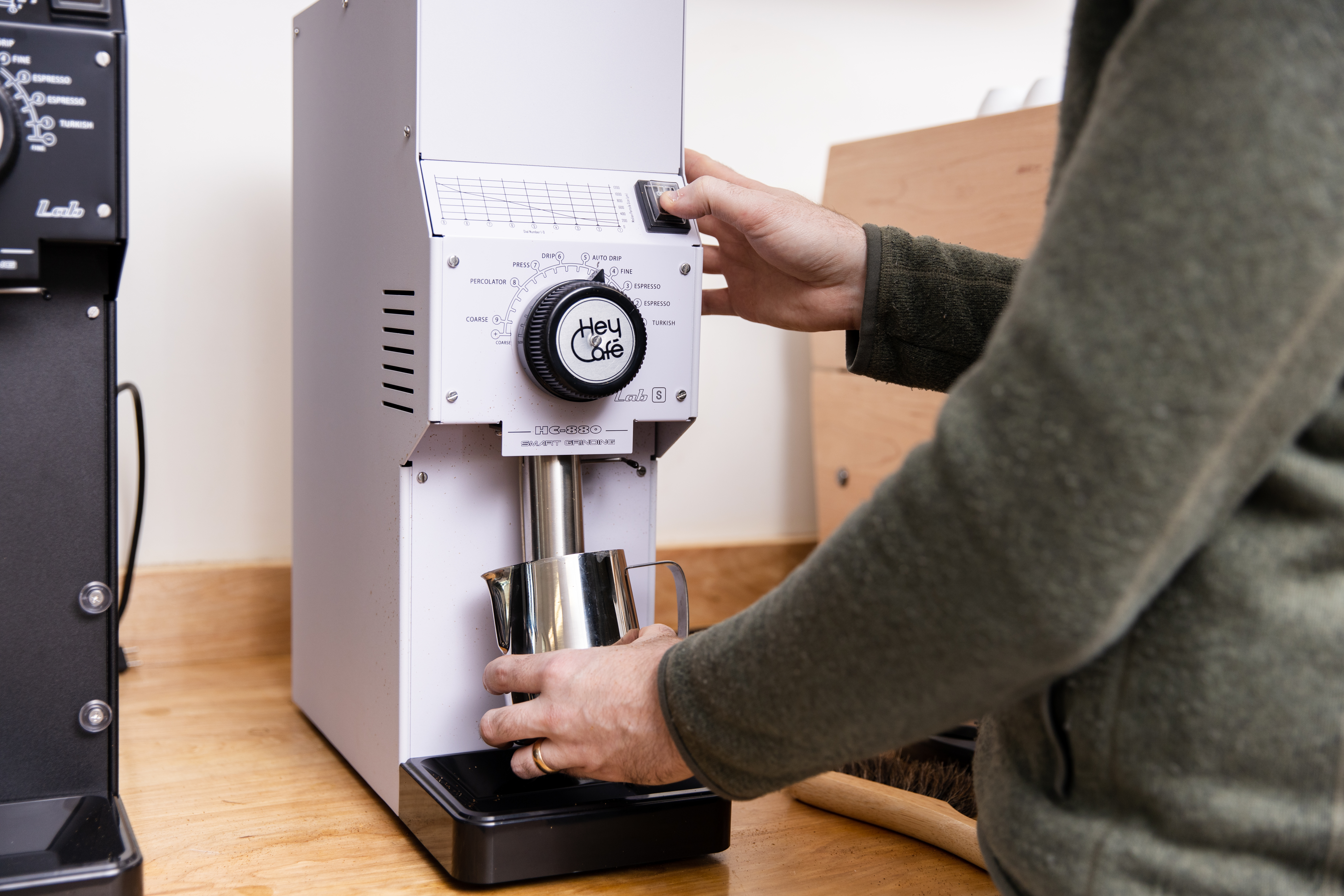 HeyCafe HC-880 Lab S Retail Coffee Grinder