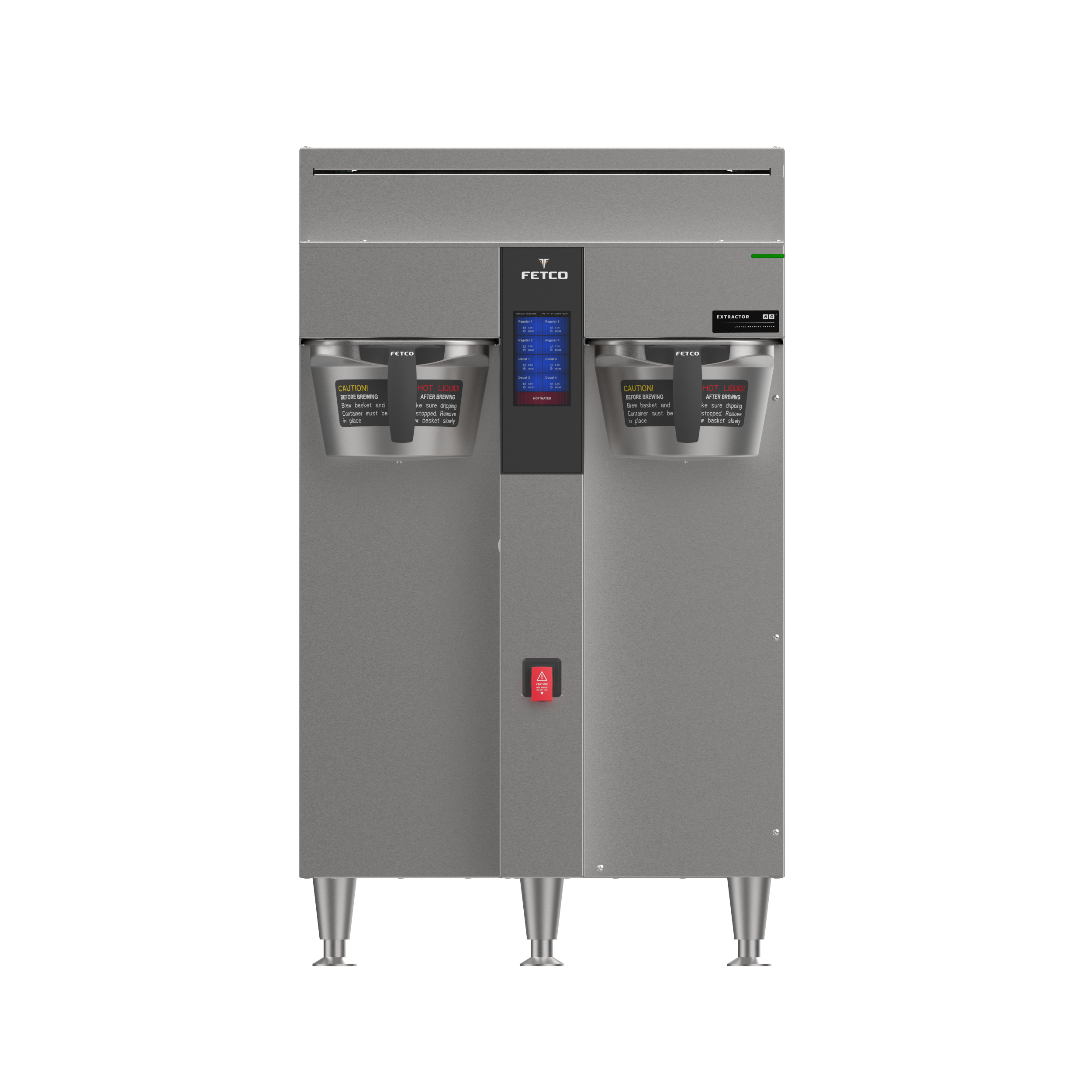 Fetco CBS-1252 Plus Series Brewer - Dual Station | 15.9 \/ Dual Phase 23.9 Gal \/ HR