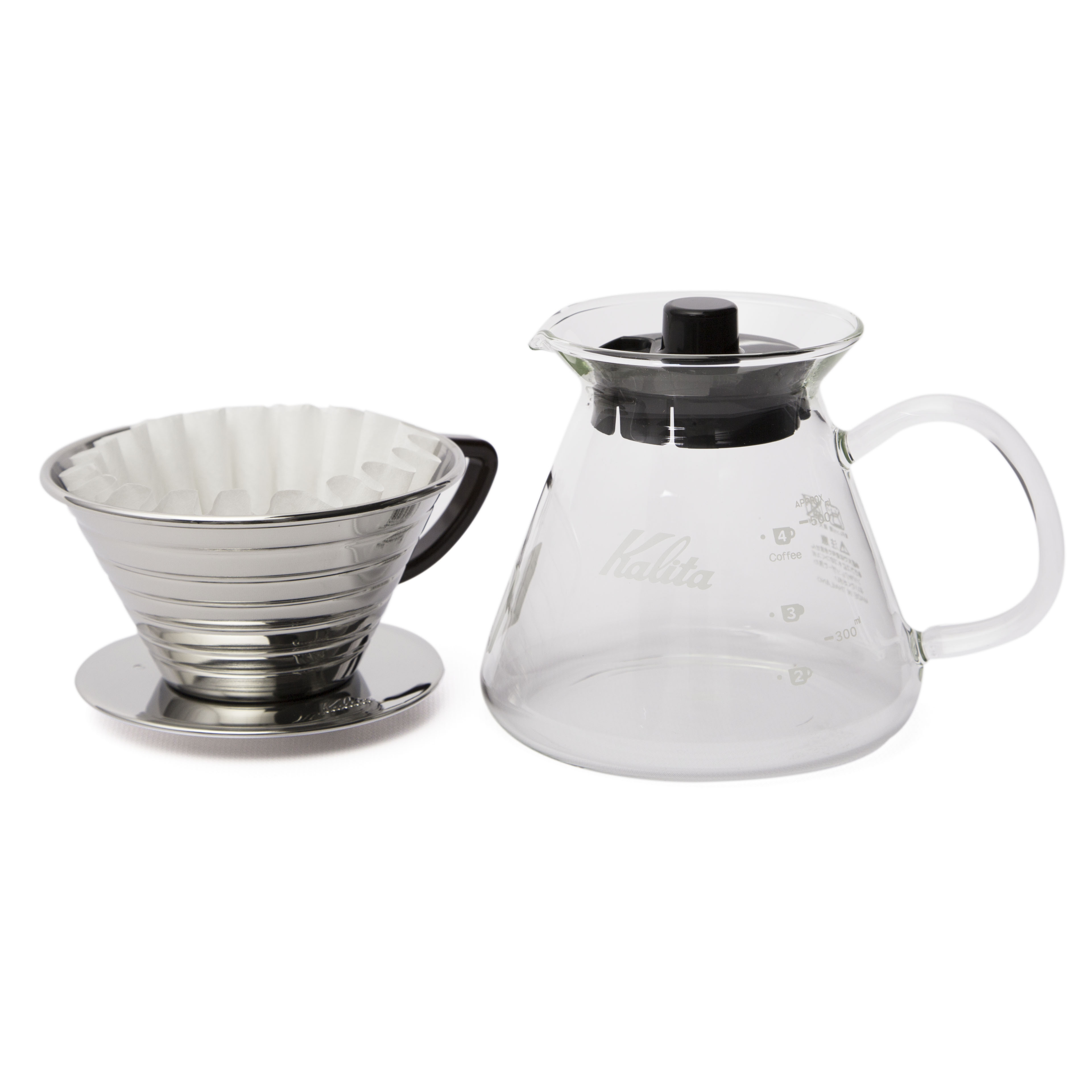 Kalita Wave Glass Coffee Server