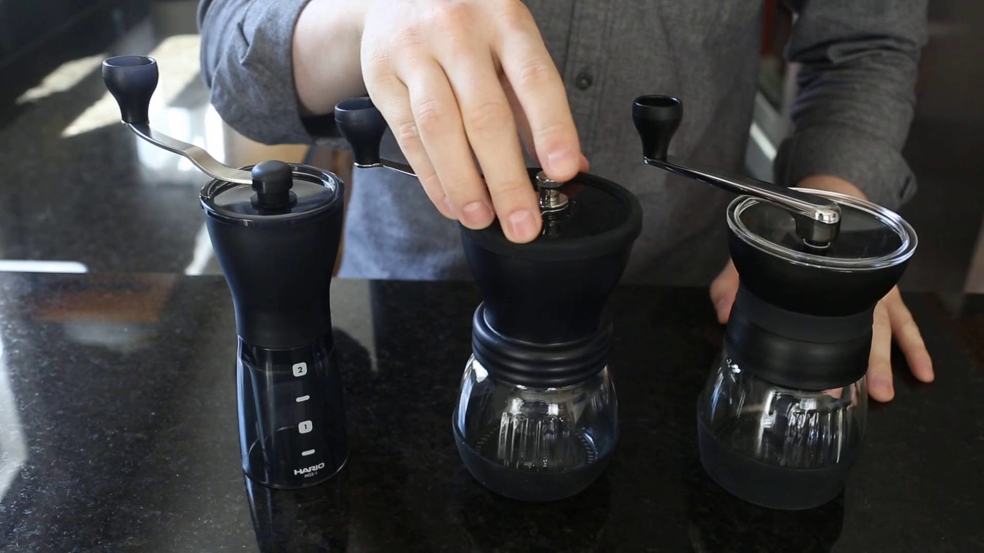 Video Overview Hario Coffee Hand Grinders Prima Coffee Equipment