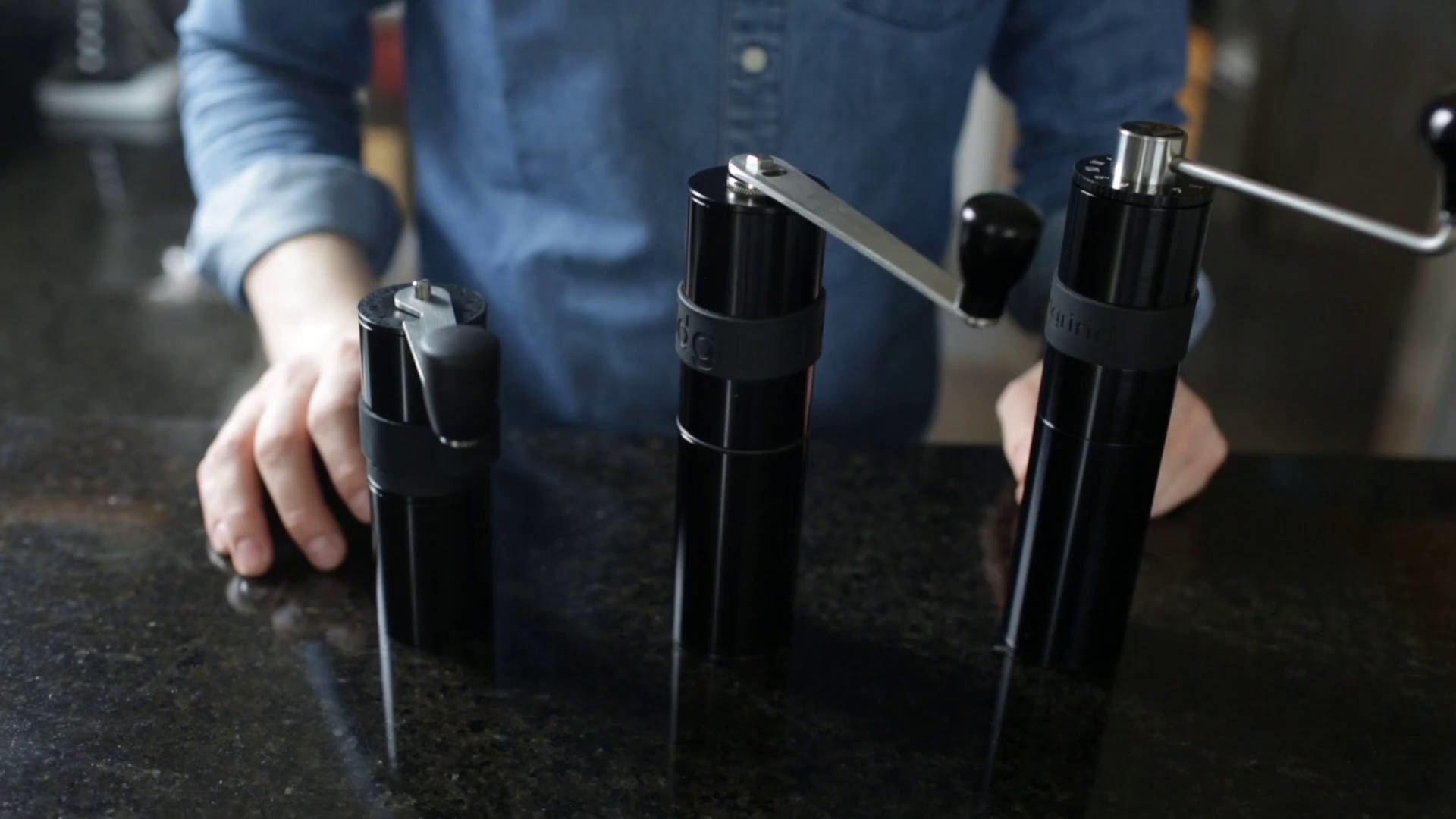 Product Comparison Knock Hand Grinders