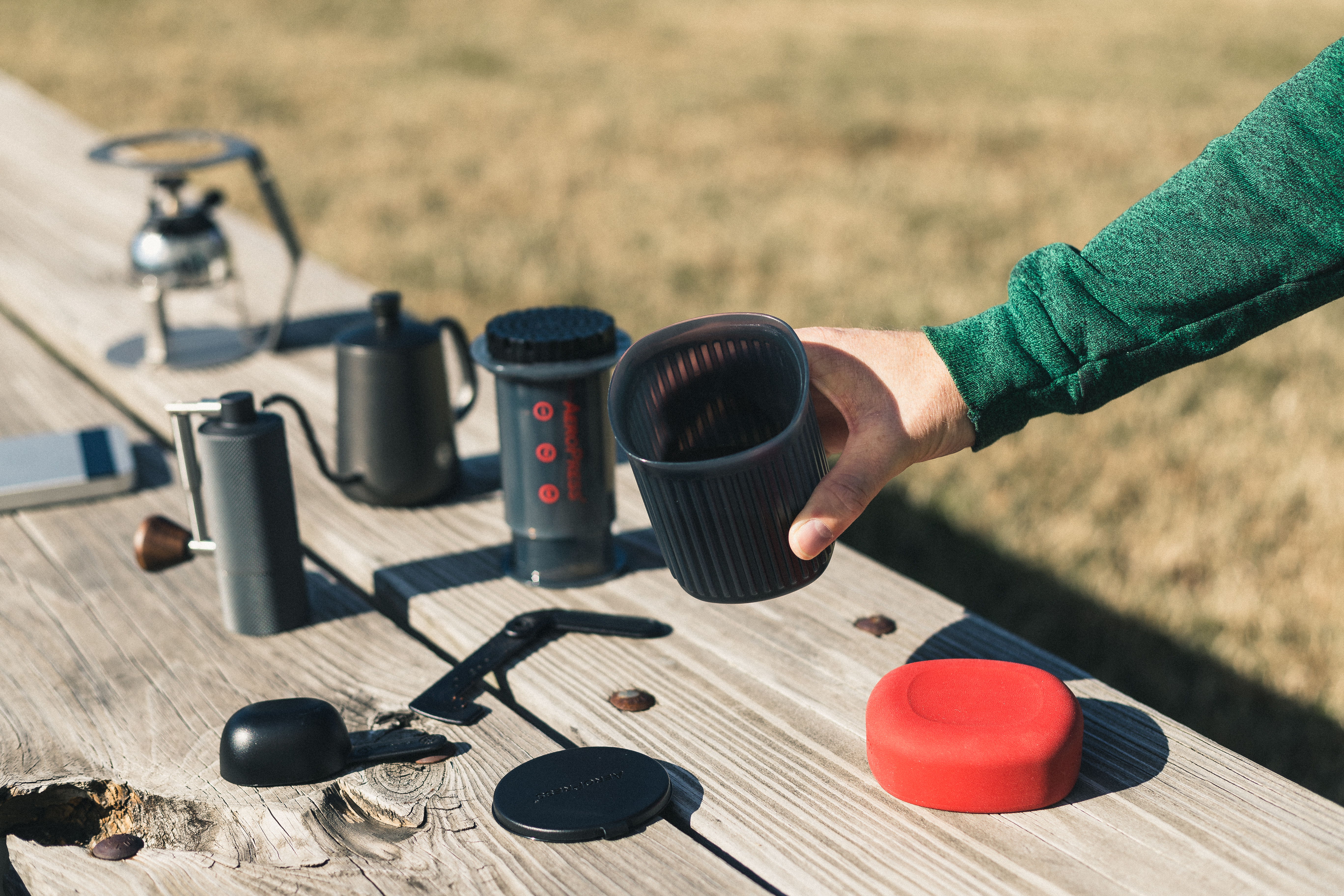 Aeropress Go contents