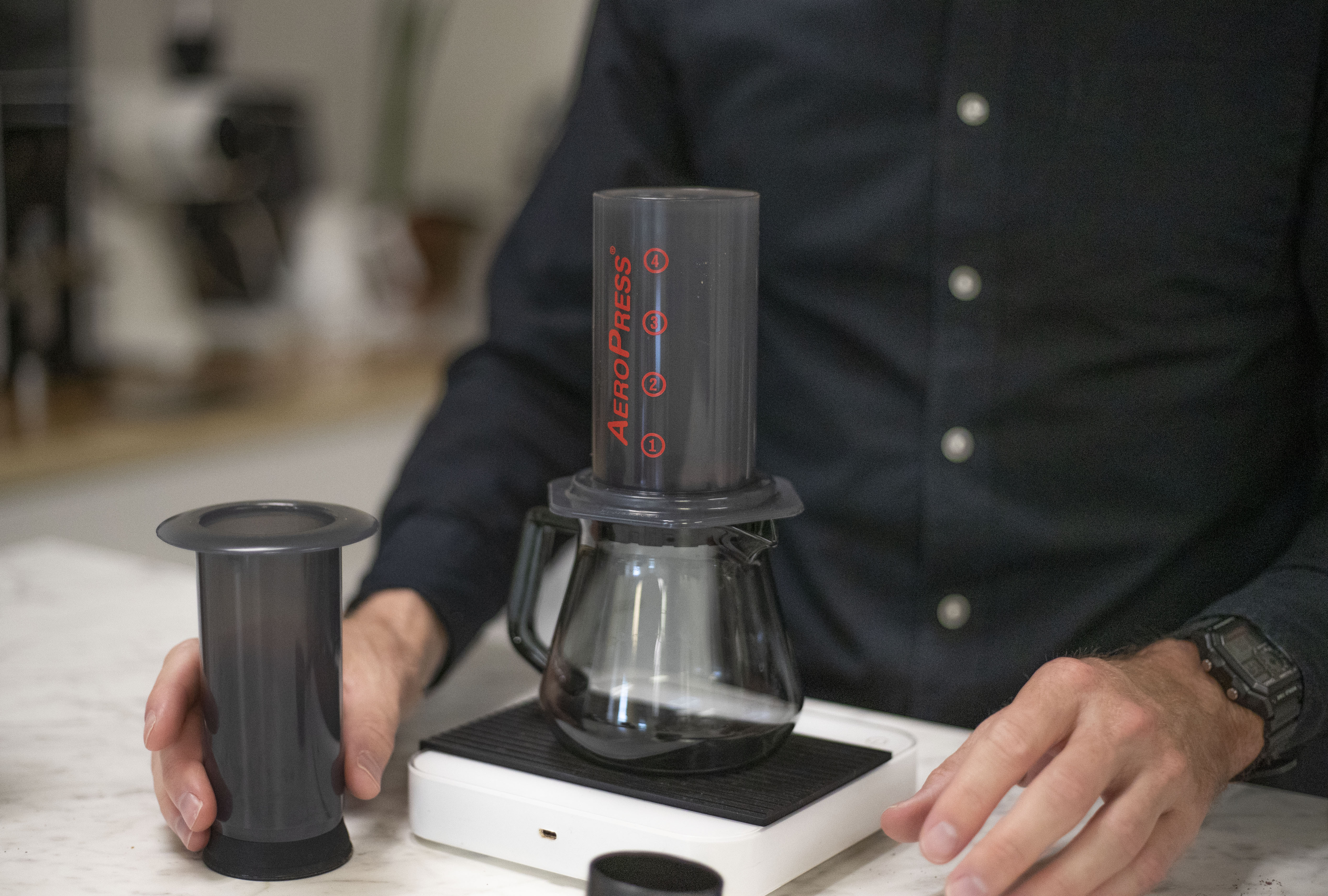 Brewing with the AeroPress Original Coffee Maker