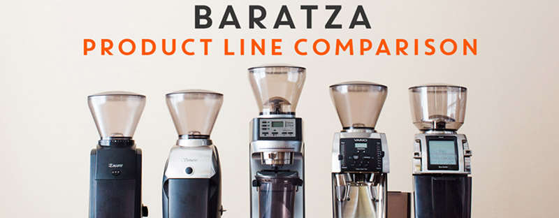 Baratza Product Line Comparison