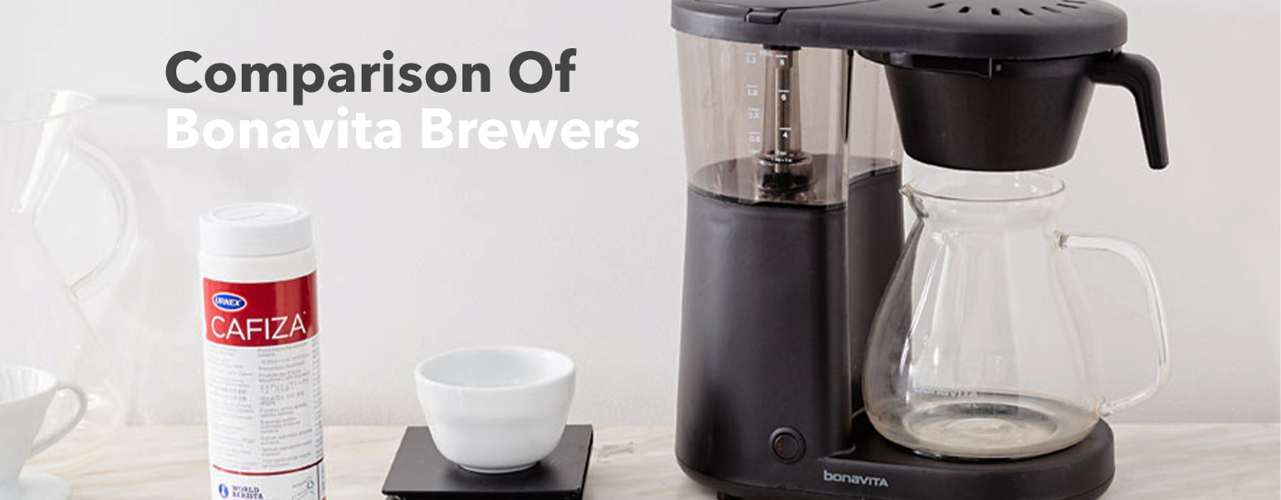Product Comparison | Bonavita Thermal And Glass Automatic Coffee Brewers -  Prima Coffee Equipment