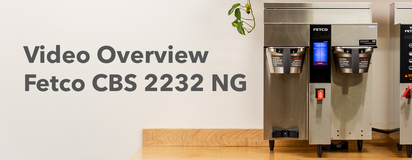 Video Overview Fetco 2200 NG Brewers Prima Coffee Equipment