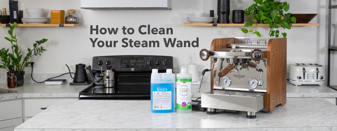 Product Maintenance  How to Clean a Steam Wand - Prima Coffee