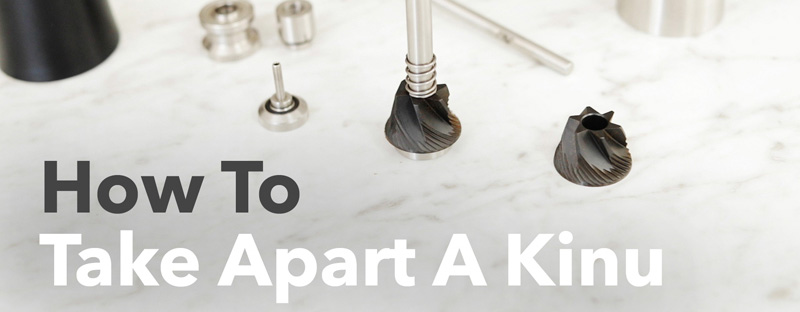 How to Take Apart a Kinu Hand Grinder