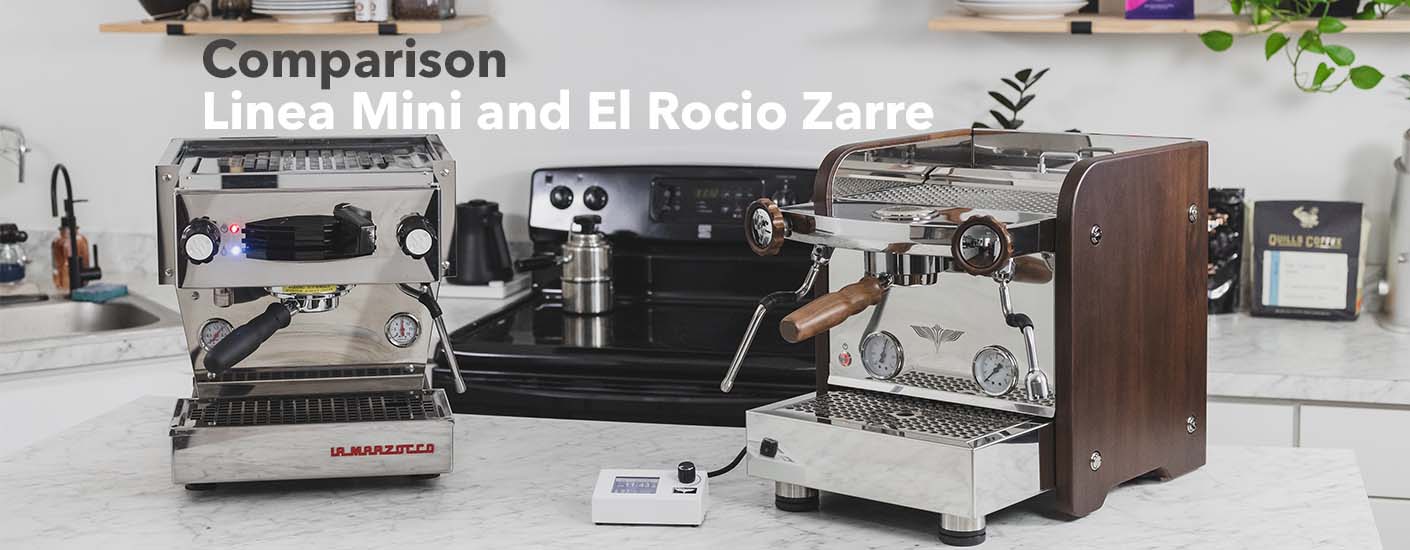Product Comparison | La Marzocco Linea Mini and El Rocio Zarre