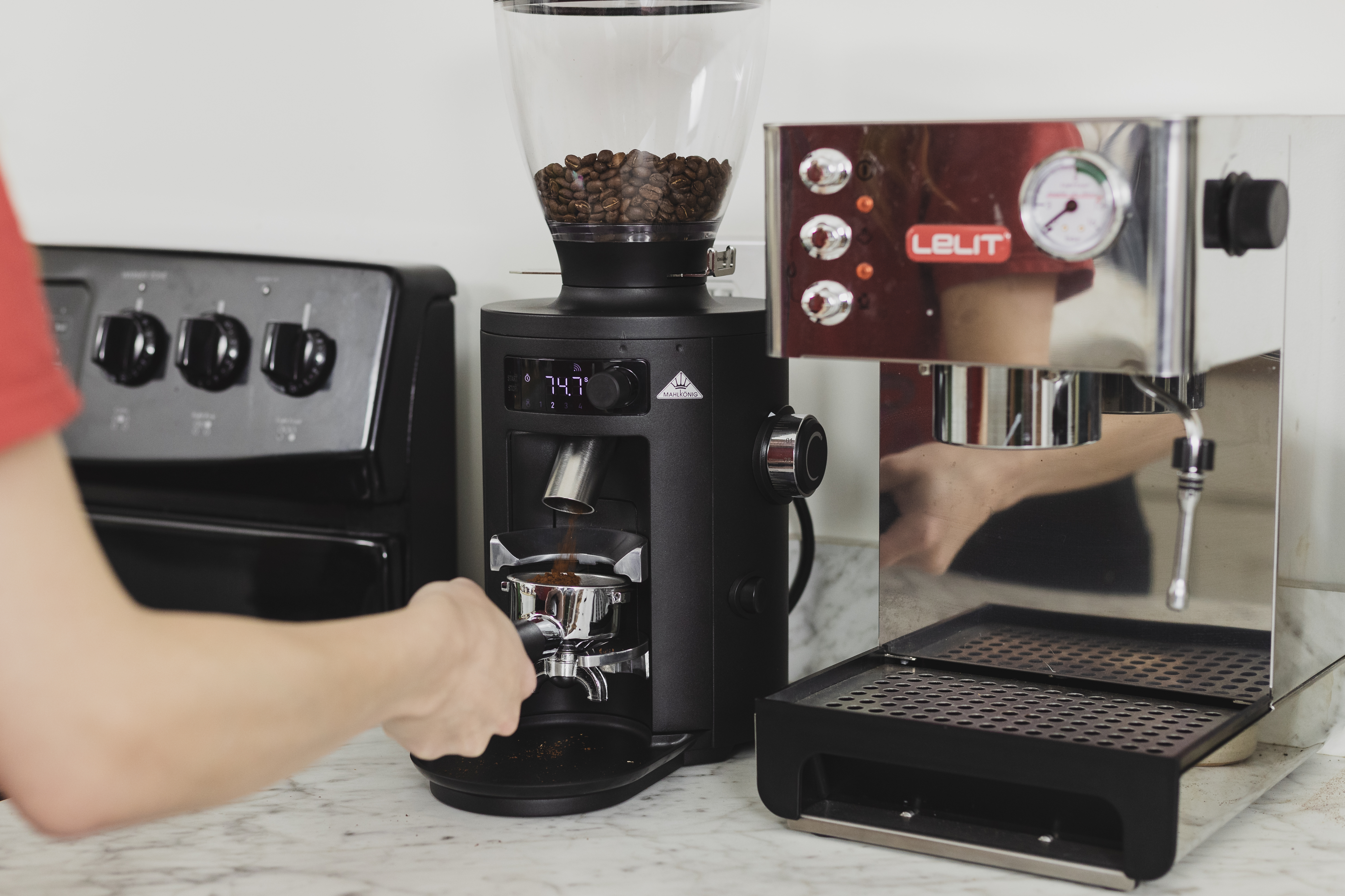 Mahlkönig Home X54 espresso grinder, black – Bohnenfee