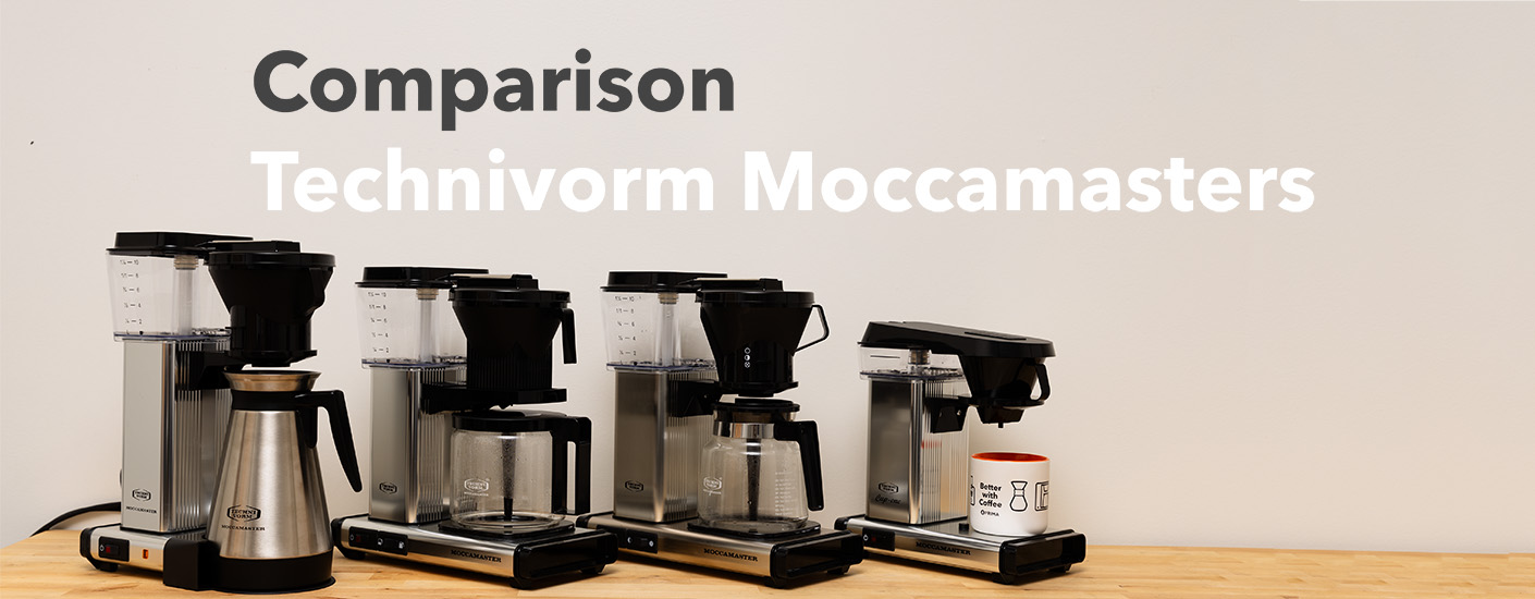 Technivorm Moccamaster Model Comparison Prima Coffee Equipment