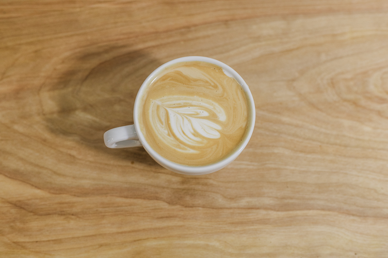 Flat White birds eye view