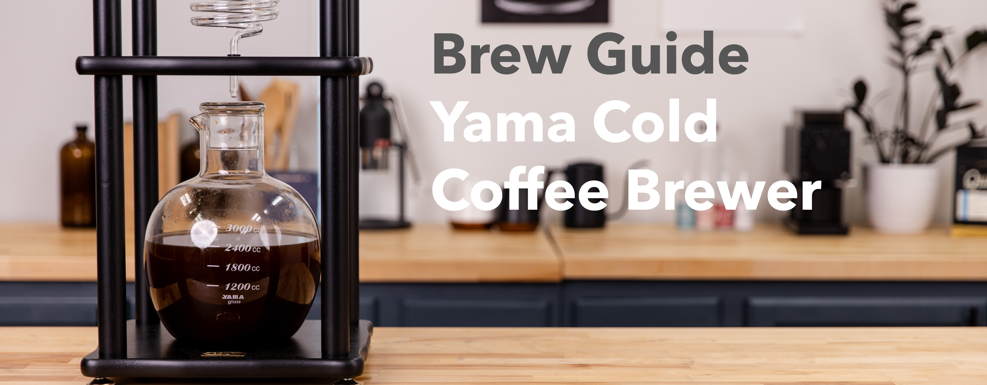Brew Guide  Yama Cold Coffee Tower 