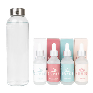 Lotus Water Kit White Background