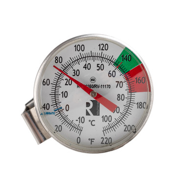 Milk and Coffee Thermometer with Clip