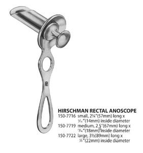 Hirschman Rectal Anoscope