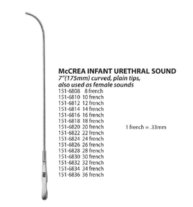 McCrea Infant Urethral Sound McCrea Infant Urethral Sound
