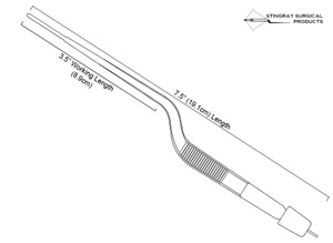 7.5" Gerald Bayonet Bipolar Forceps