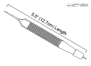 5" Malis Style Straight Bipolar Forceps 5" Malis Style Straight Bipolar Forceps