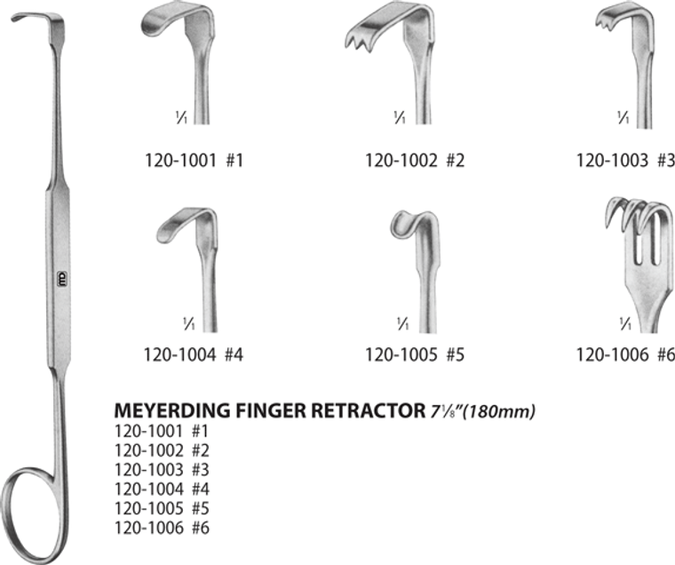 Meyerding Finger Retractor