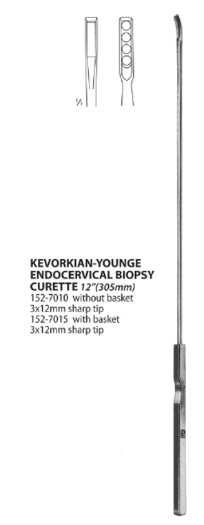 Kevorkian-Younge Endocervical Biopsy Curette