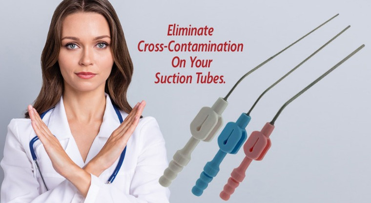 Teardrop Controlled Suction Tube, Single-Use, 10/box