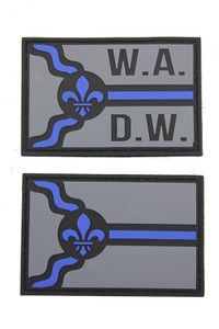 Police Patch (9 x 3.5), Hook Back