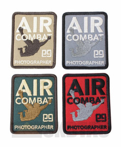 E9 Air Combat Photographer Patch E9 Air Combat Photographer Patch