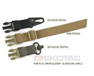 PIG 1" Web Pigtail for Drop-Slider Sling